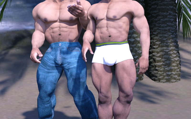 Makoa and Kapono in Hawaii