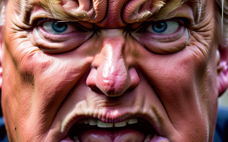 the angry trump show