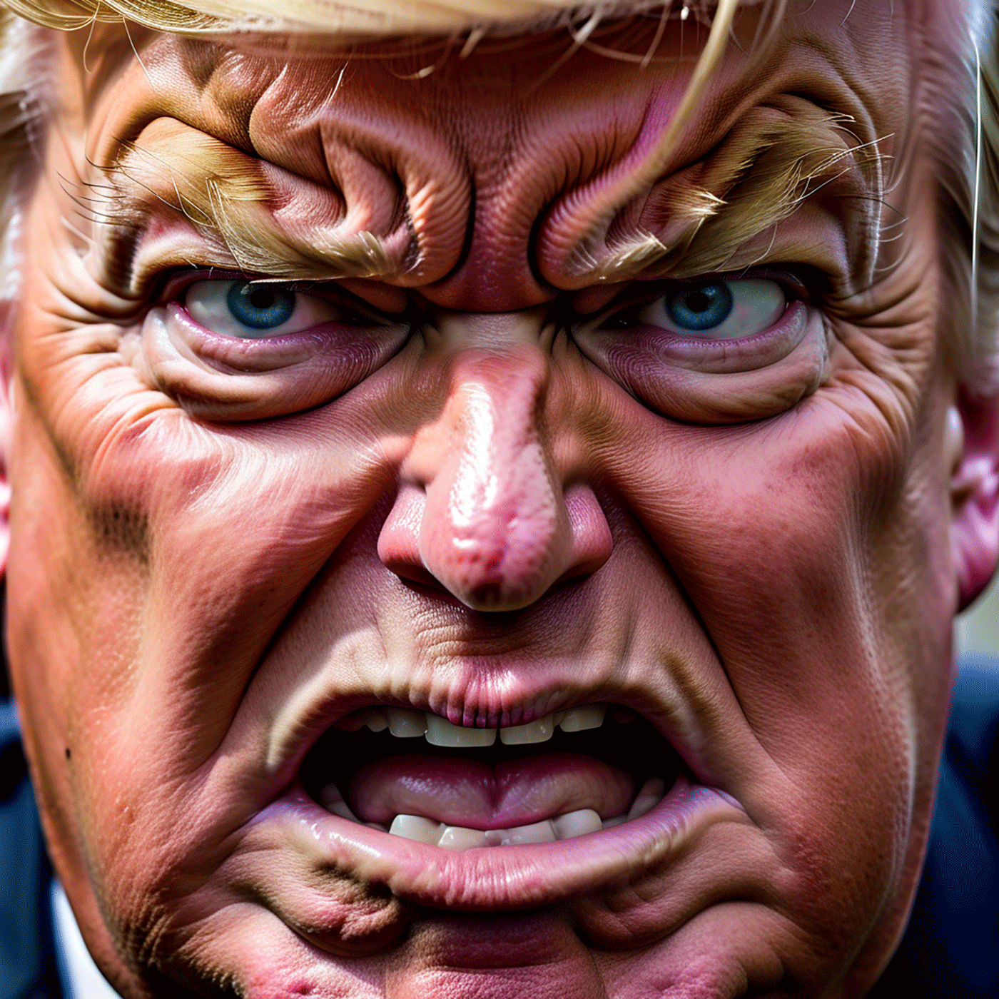 the angry trump show